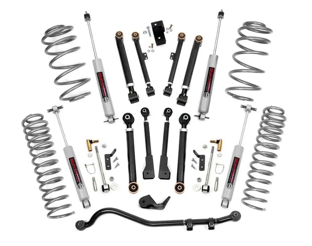 Rough Country 2.5 Inch Lift Kit | X-Series | Jeep Wrangler TJ (97-06)/Wrangler Unlimited (04-06) by Rough Country