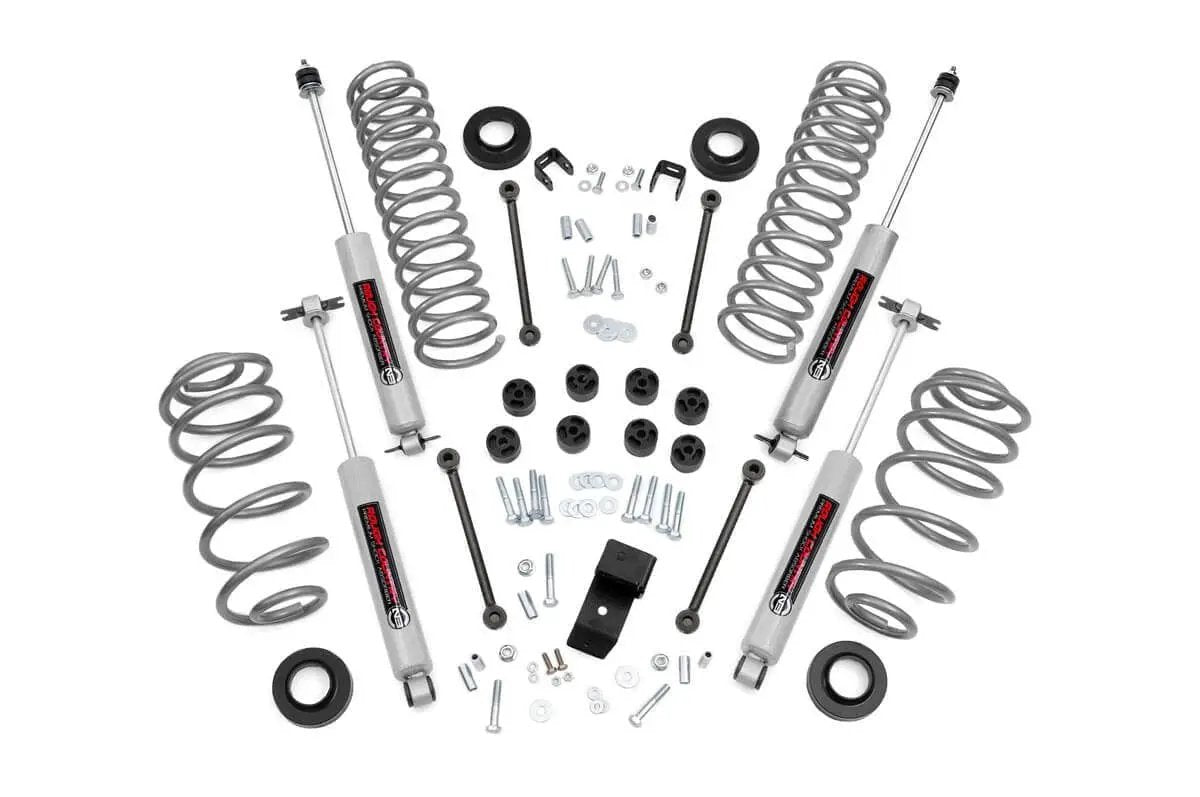 Rough Country 3.25 Inch Lift Kit | 6 Cyl | Jeep Wrangler TJ (03-06)/Wrangler Unlimited (04-06) by Rough Country