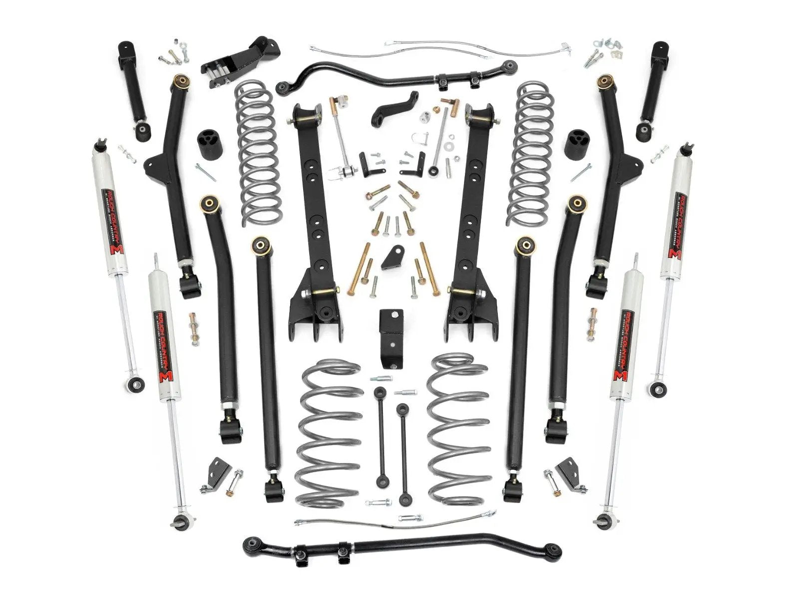 Rough Country 6 Inch Lift Kit | Long Arm | M1 | Jeep Wrangler TJ 4WD (1997-2006) by Rough Country
