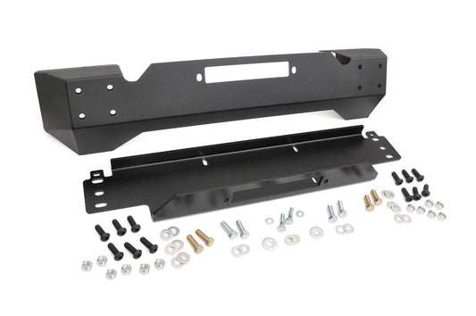 Parachoques delantero corto con cabrestante | Jeep Wrangler TJ (97-06)/Wrangler Unlimited (04-06)