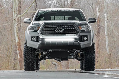 Rough Country LED Light Kit | Lower Grille Mount | 30" Spectrum Single Row | Toyota Tacoma (16-23) by Rough Country