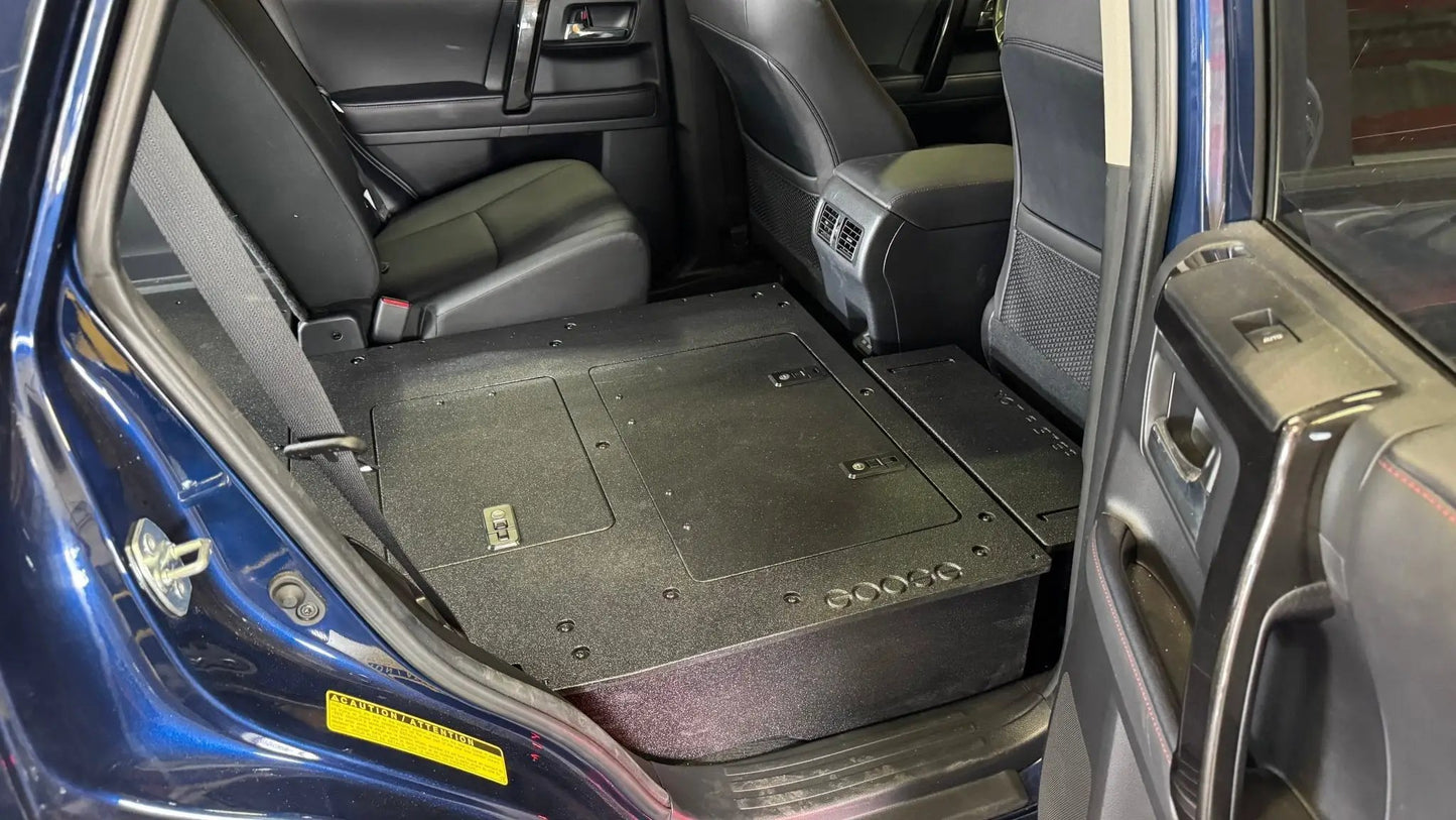 Toyota - 4Runner - 2010-2024 - 5th Gen - Standard - Explore Series - Seat Delete Plate System - Second Row - V2 - Plate Based by Goose Gear