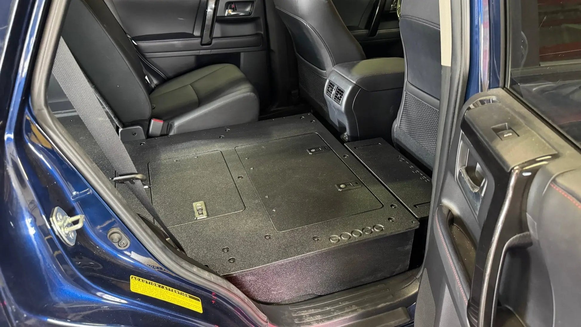 Toyota - 4Runner - 2010-2024 - 5th Gen - Standard - Explore Series - Seat Delete Plate System - Second Row - V2 - Plate Based by Goose Gear