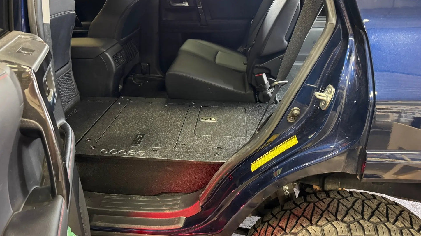 Toyota - 4Runner - 2010-2024 - 5th Gen - Standard - Explore Series - Seat Delete Plate System - Second Row - V2 - Plate Based by Goose Gear