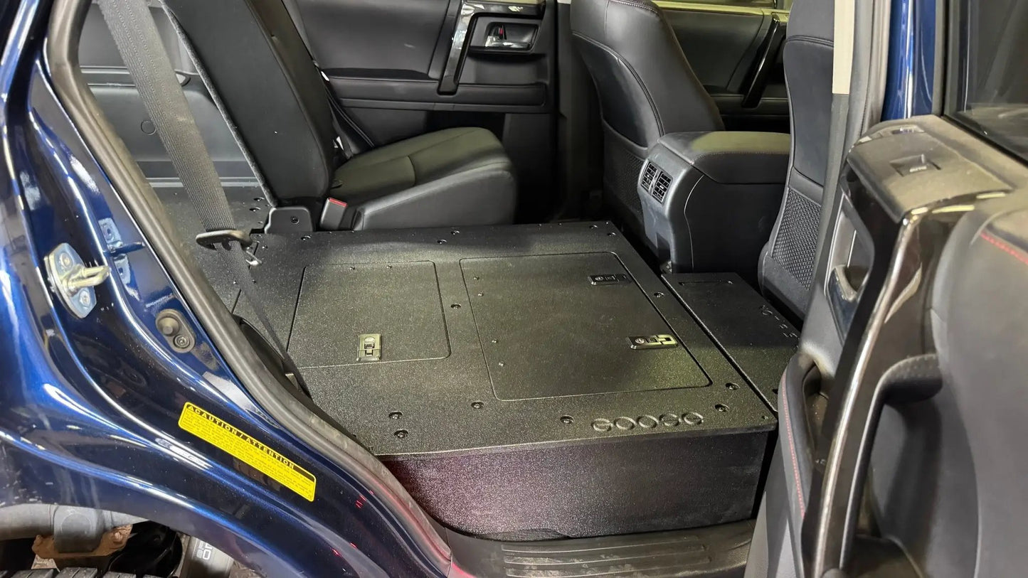 Toyota - 4Runner - 2010-2024 - 5th Gen - Standard - Explore Series - Seat Delete Plate System - Second Row - V2 - Plate Based by Goose Gear