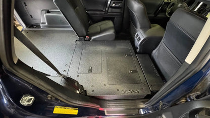 Toyota - 4Runner - 2010-2024 - 5th Gen - Standard - Explore Series - Seat Delete Plate System - Second Row - V2 - Plate Based by Goose Gear