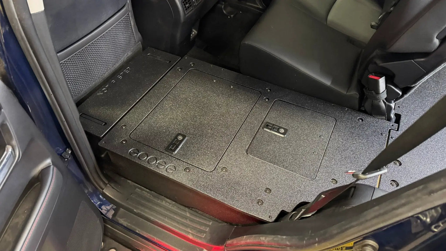 Toyota - 4Runner - 2010-2024 - 5th Gen - Standard - Explore Series - Seat Delete Plate System - Second Row - V2 - Plate Based by Goose Gear