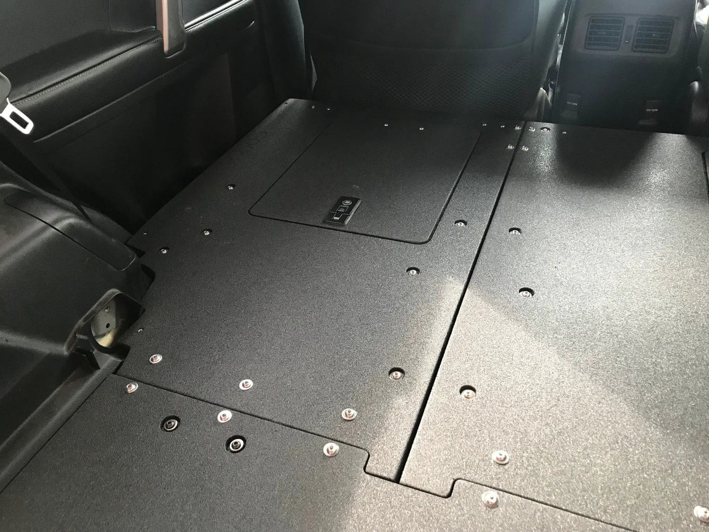Toyota 4Runner 2010-2024 5th Gen. - Second Row Seat Delete Plate System by Goose Gear