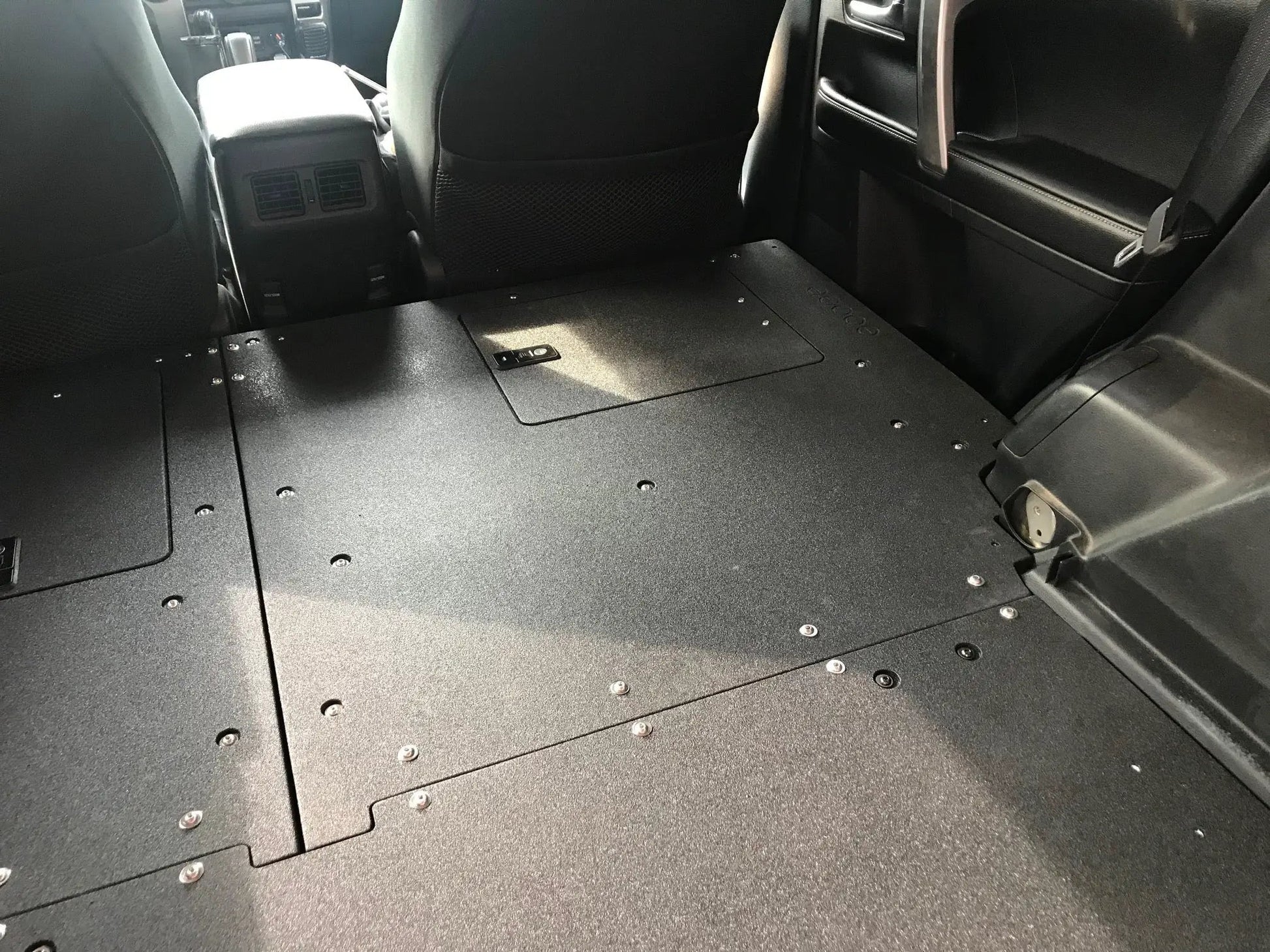 Toyota 4Runner 2010-2024 5th Gen. - Second Row Seat Delete Plate System by Goose Gear