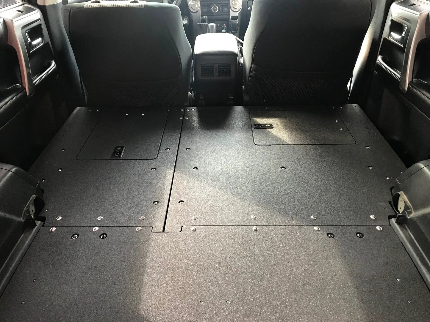 Toyota 4Runner 2010-2024 5th Gen. - Second Row Seat Delete Plate System by Goose Gear