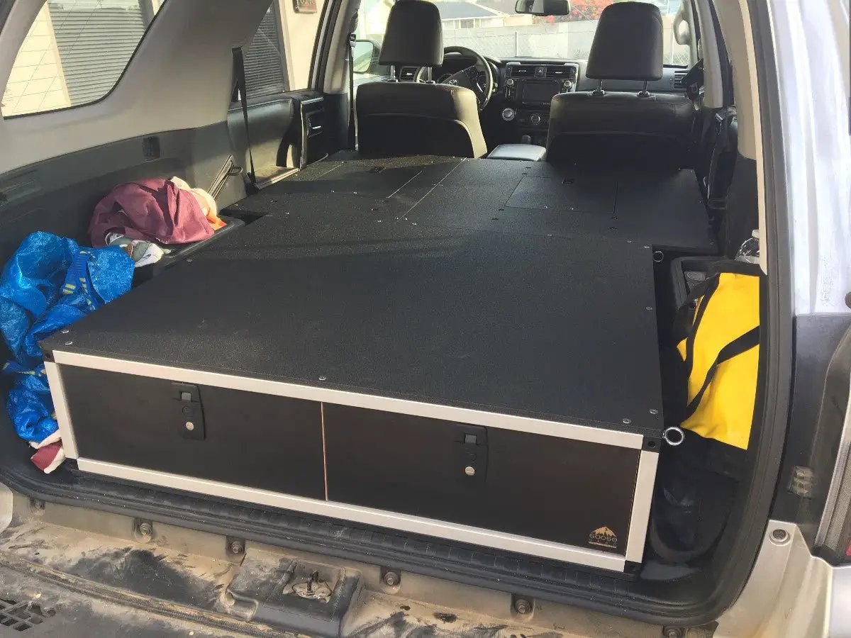 Toyota 4Runner 2010-2024 5th Gen. - Second Row Seat Delete Plate System - Module Height by Goose Gear