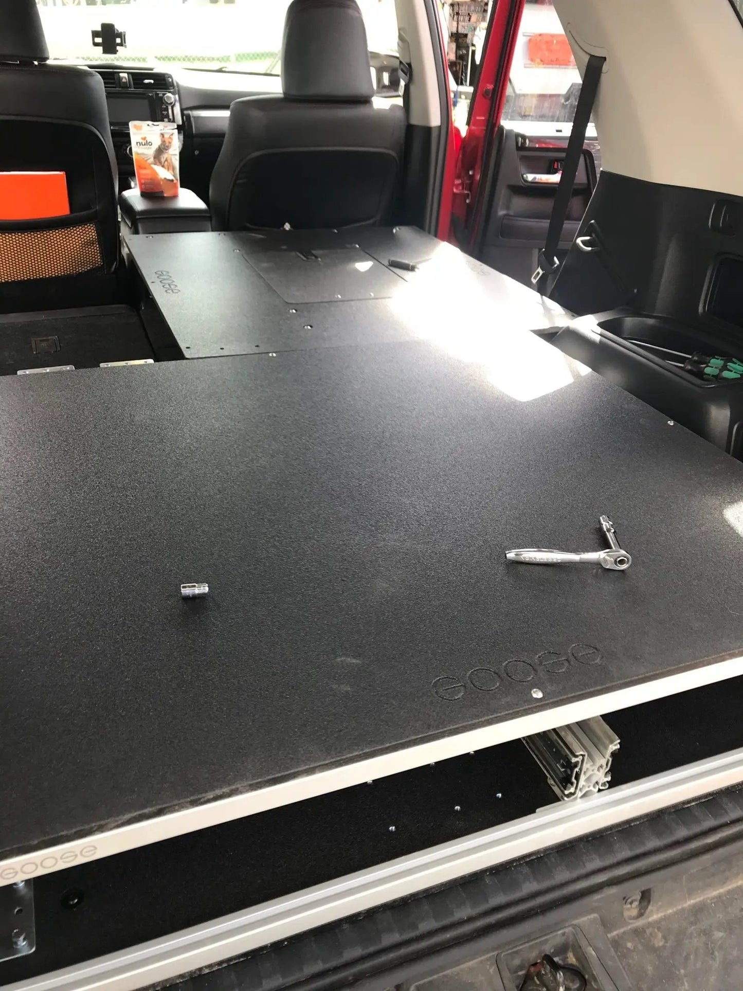 Toyota 4Runner 2010-2024 5th Gen. - Second Row Seat Delete Plate System - Module Height by Goose Gear