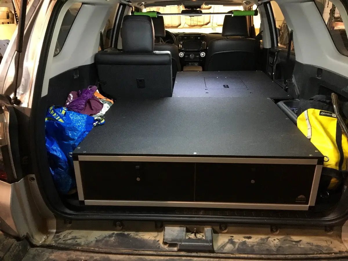 Toyota 4Runner 2010-2024 5th Gen. - Second Row Seat Delete Plate System - Module Height by Goose Gear