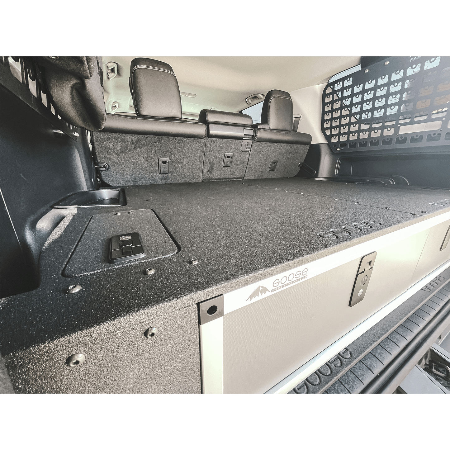 Toyota 4Runner 2010-2024 5th Gen. - Side x Side Drawer Module with Fitted Top Plate by Goose Gear