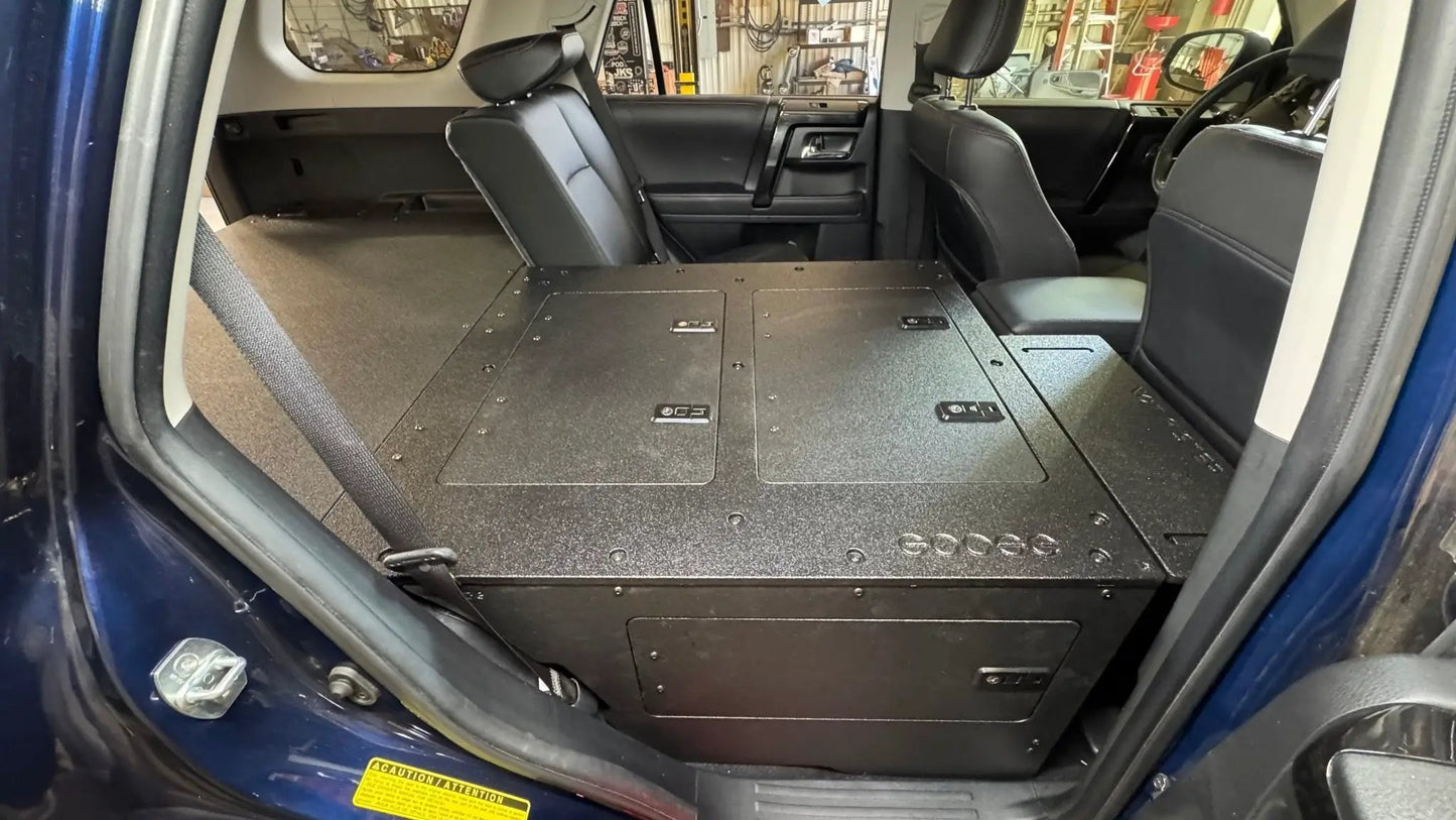 Toyota - 4Runner - 2010-2024 - 5th Gen - Standard - Explore Series - Seat Delete Plate System - Second Row - V2 - 10" Module Based by Goose Gear