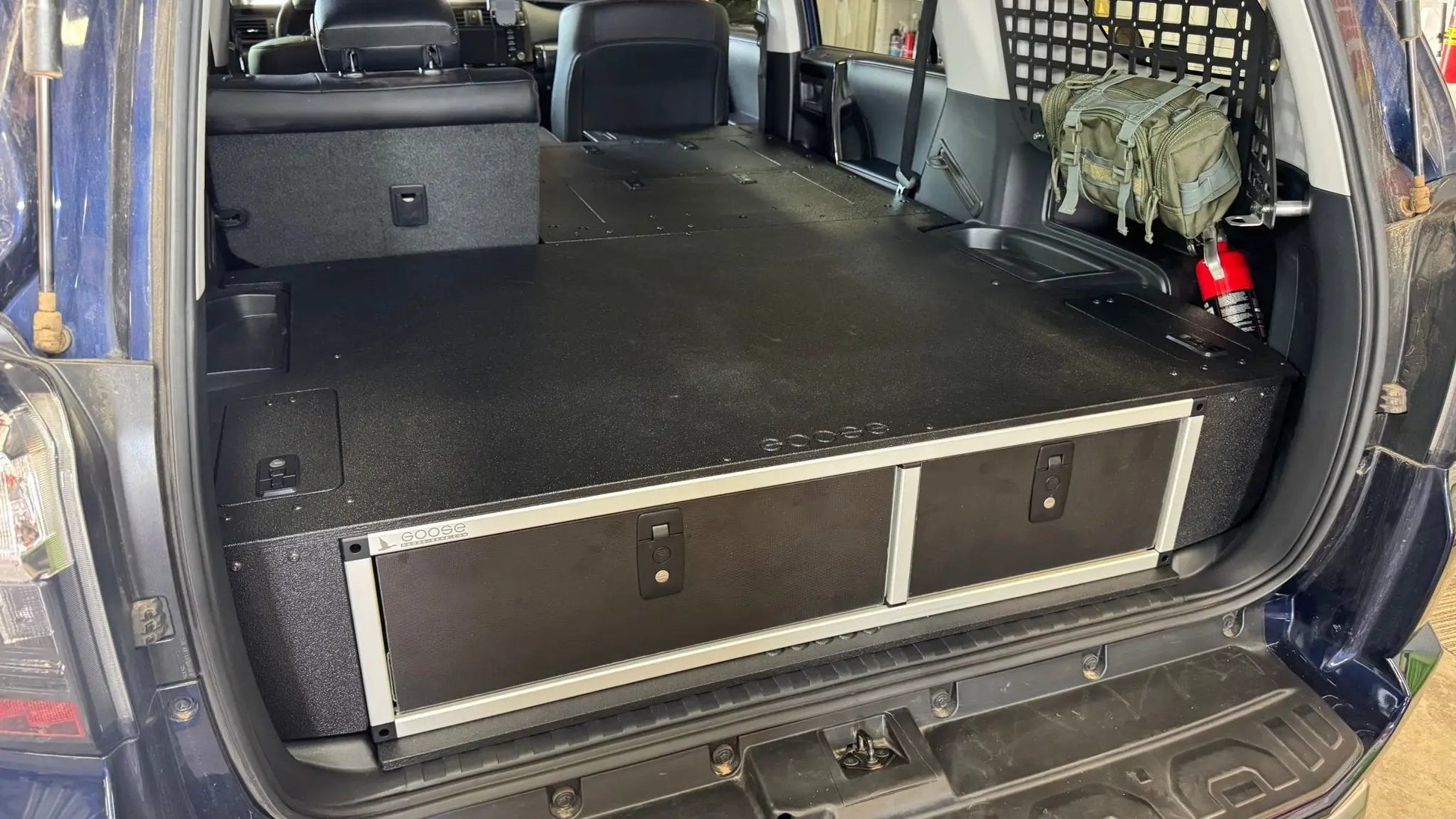 Toyota - 4Runner - 2010-2024 - 5th Gen - Standard - Explore Series - Seat Delete Plate System - Second Row - V2 - 10" Module Based by Goose Gear