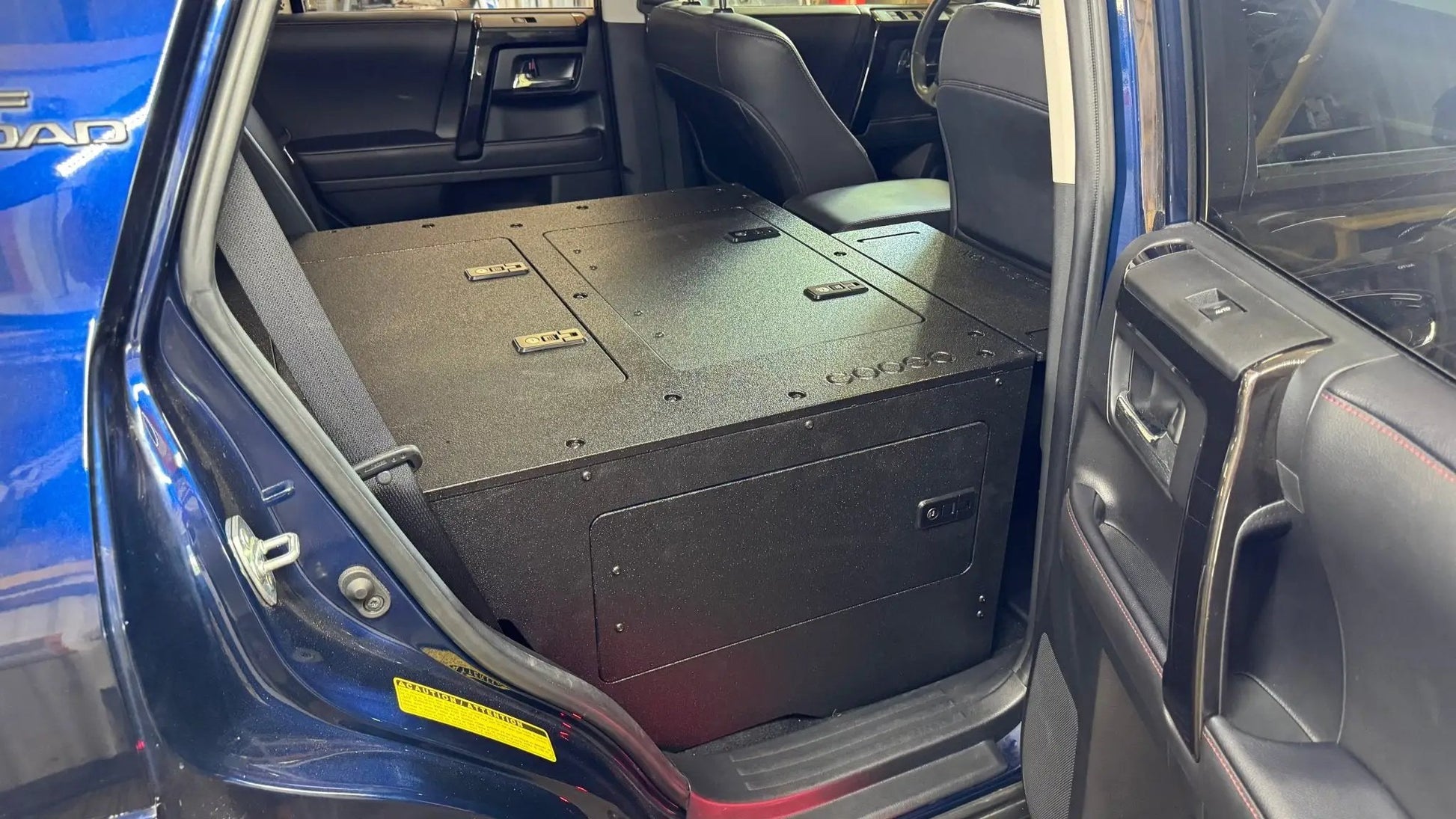 Toyota - 4Runner - 2010-2024 - 5th Gen - Standard - Explore Series - Seat Delete Plate System - Second Row - V2 - 10" Module Based by Goose Gear