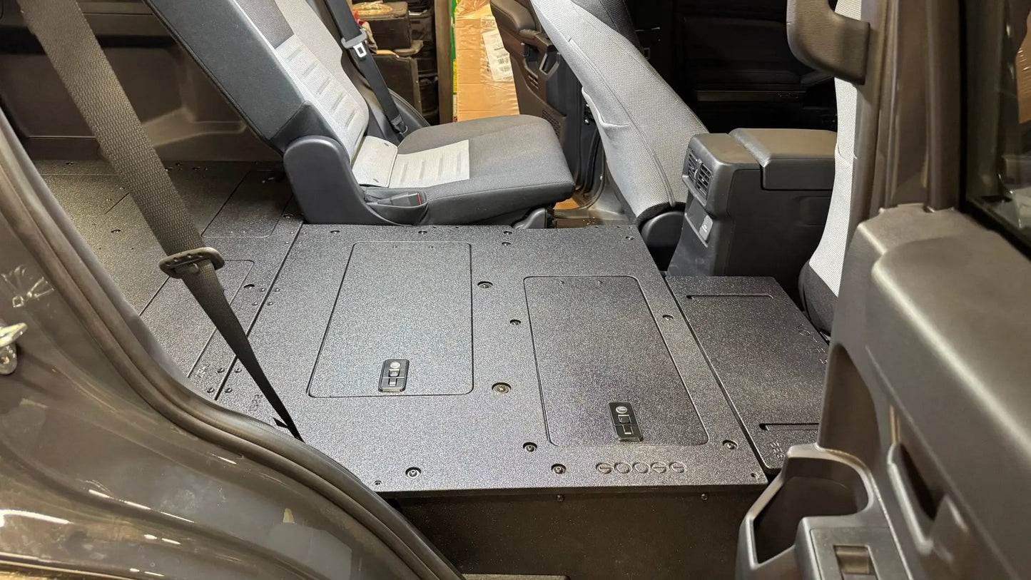 Toyota - 4Runner - 2025-Present - 6th Gen - Explore Series - Seat Delete Plate System - Plate Based - Non-Hybrid - Non-Third Row Vehicles by Goose Gear