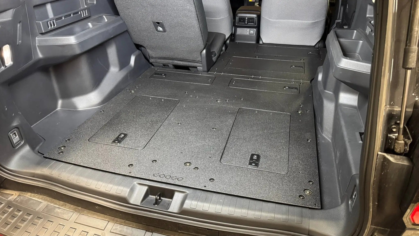 Toyota - 4Runner - 2025-Present - 6th Gen - Explore Series - Seat Delete Plate System - Plate Based - Non-Hybrid - Non-Third Row Vehicles by Goose Gear