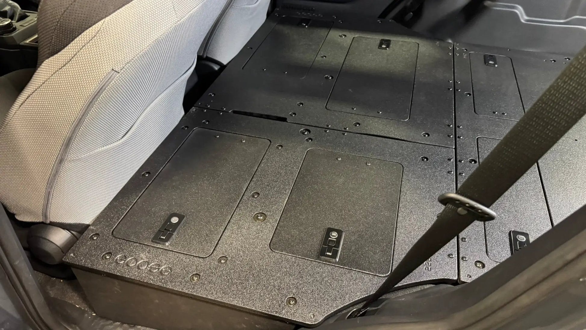 Toyota - 4Runner - 2025-Present - 6th Gen - Explore Series - Seat Delete Plate System - Plate Based - Non-Hybrid - Non-Third Row Vehicles by Goose Gear
