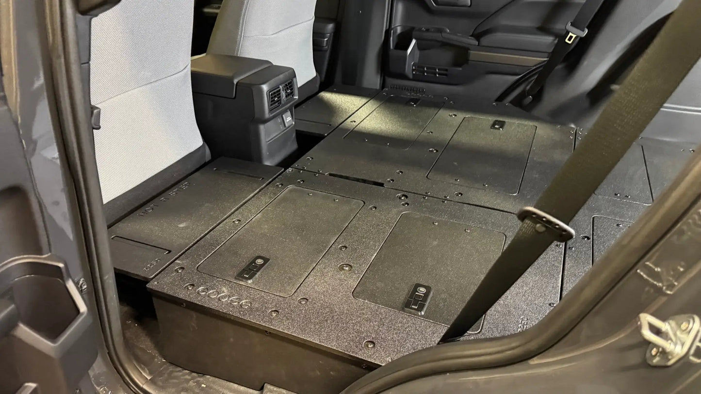 Toyota - 4Runner - 2025-Present - 6th Gen - Explore Series - Seat Delete Plate System - Plate Based - Non-Hybrid - Non-Third Row Vehicles by Goose Gear