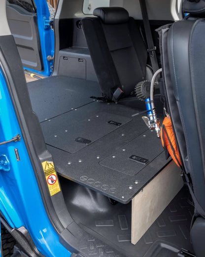 Toyota FJ Cruiser 2006-2014 - Second Row Seat Delete Plate System by Goose Gear