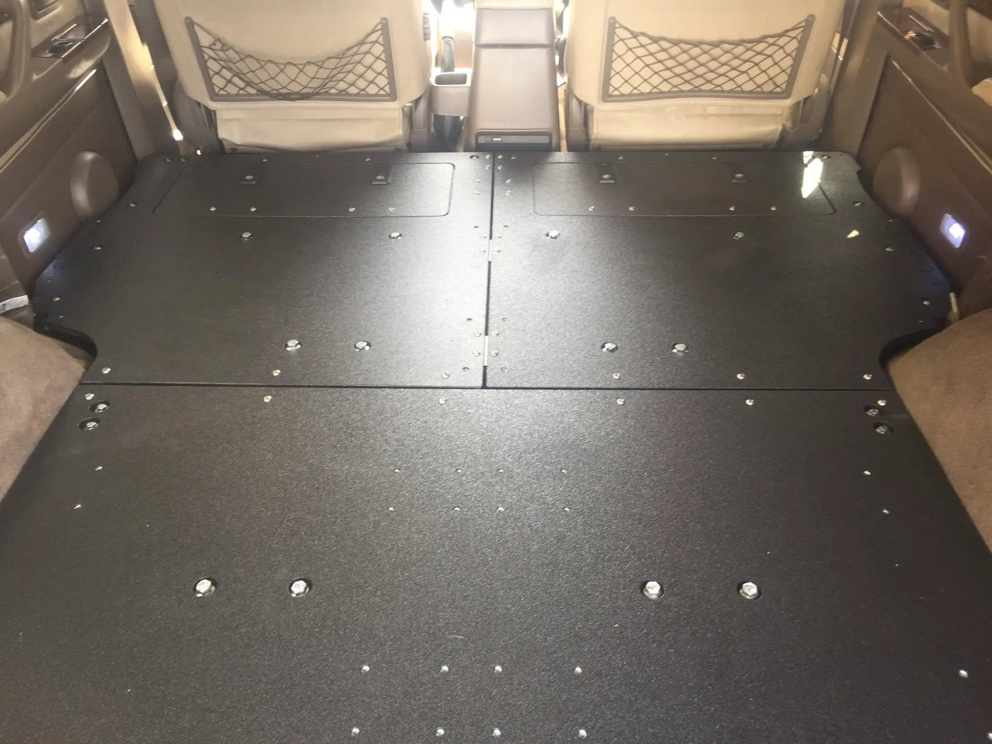 Toyota Land Cruiser 1991-1997 80 Series - Second Row Seat Delete Plate System by Goose Gear