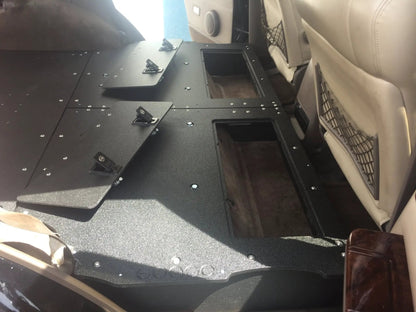 Toyota Land Cruiser 1991-1997 80 Series - Second Row Seat Delete Plate System by Goose Gear