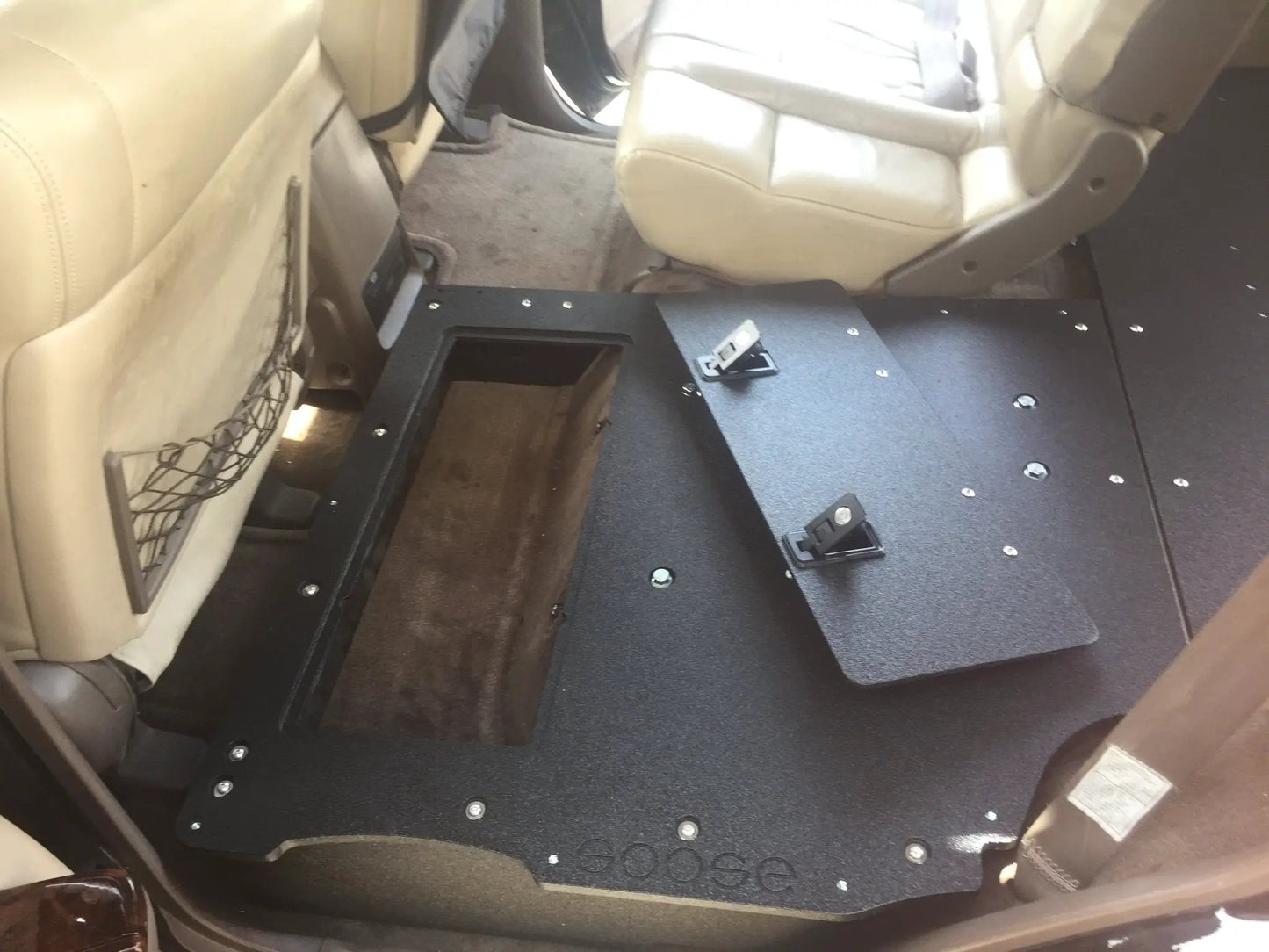 Toyota Land Cruiser 1991-1997 80 Series - Second Row Seat Delete Plate System by Goose Gear