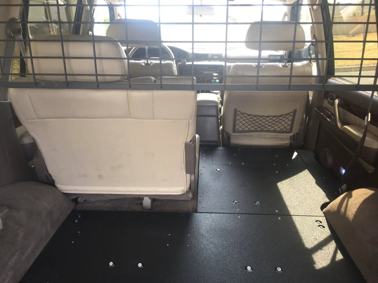 Toyota Land Cruiser 1991-1997 80 Series - Second Row Seat Delete Plate System by Goose Gear