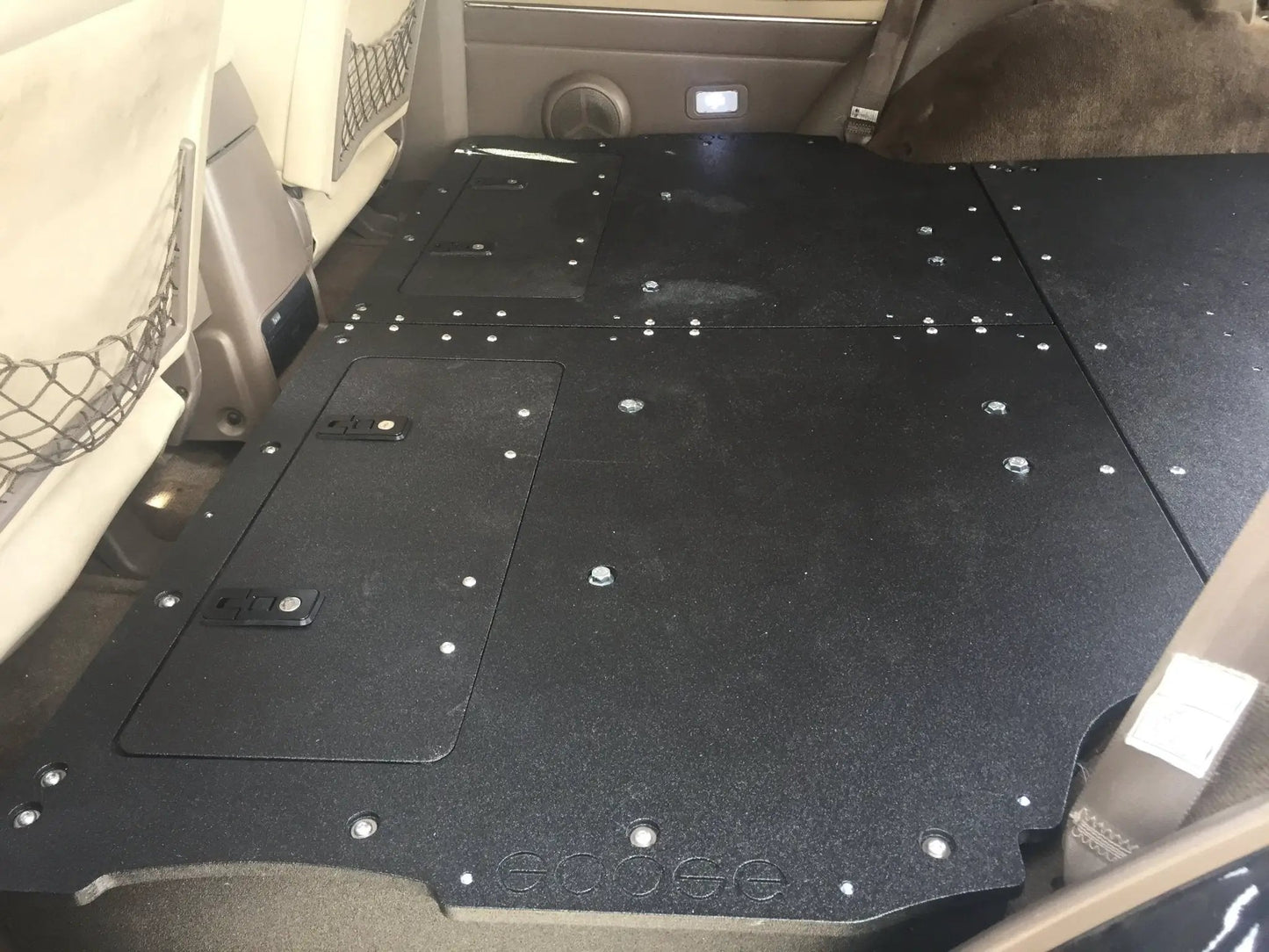 Toyota Land Cruiser 1991-1997 80 Series - Second Row Seat Delete Plate System by Goose Gear