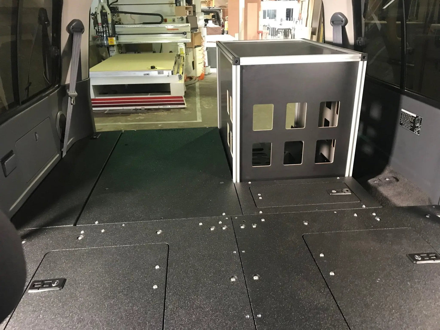 Toyota Land Cruiser 1991-1997 80 Series - Second Row Seat Delete Plate System - Module Height Platform by Goose Gear