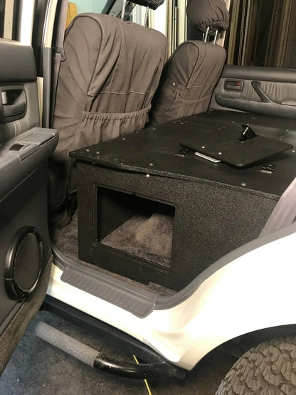 Toyota Land Cruiser 1991-1997 80 Series - Second Row Seat Delete Plate System - Module Height Platform by Goose Gear