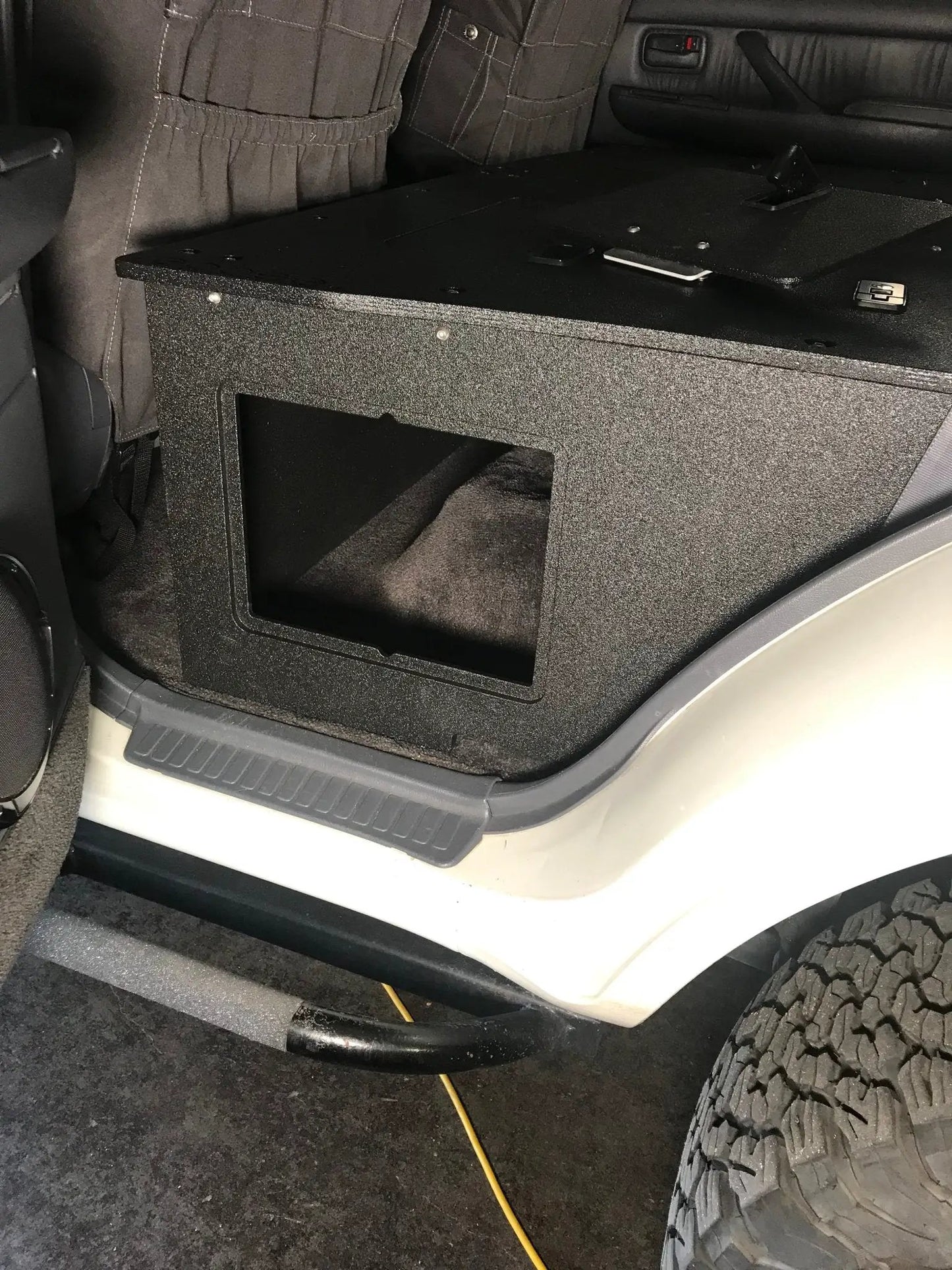 Toyota Land Cruiser 1991-1997 80 Series - Second Row Seat Delete Plate System - Module Height Platform by Goose Gear