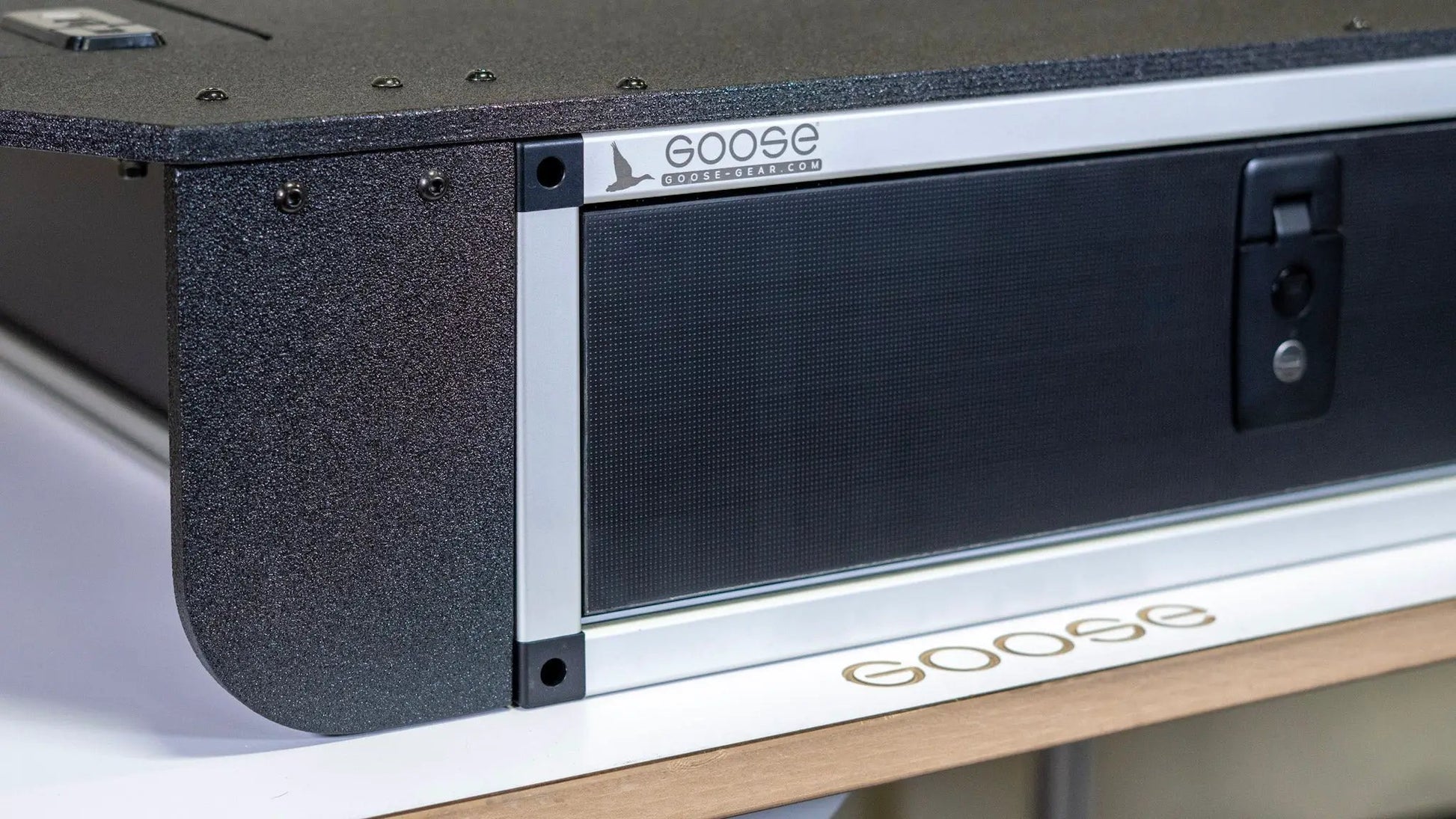 Toyota Land Cruiser 1998-2007 100 Series - Side x Side Drawer Module with Fitted Top Plate by Goose Gear