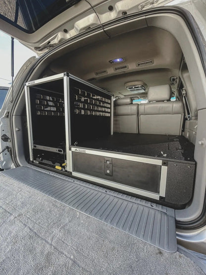 Toyota Land Cruiser 1998-2007 100 Series - Single Drawer Module with Fitted Top Plate - 24-3/16"W x 8"H x 40"D by Goose Gear