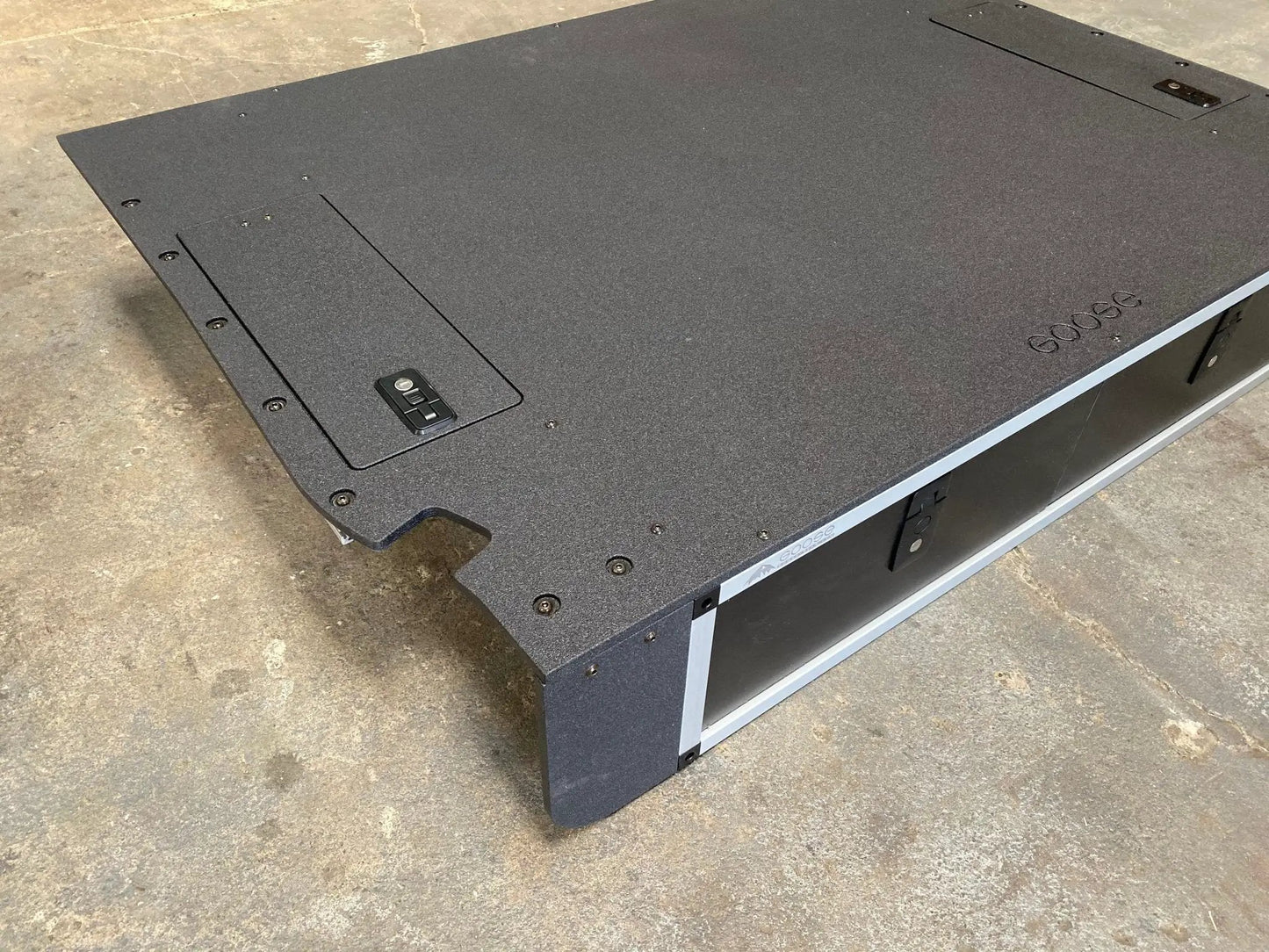 Toyota Land Cruiser 2008-2021 200 Series - Side x Side Drawer Module with Fitted Top Plate by Goose Gear