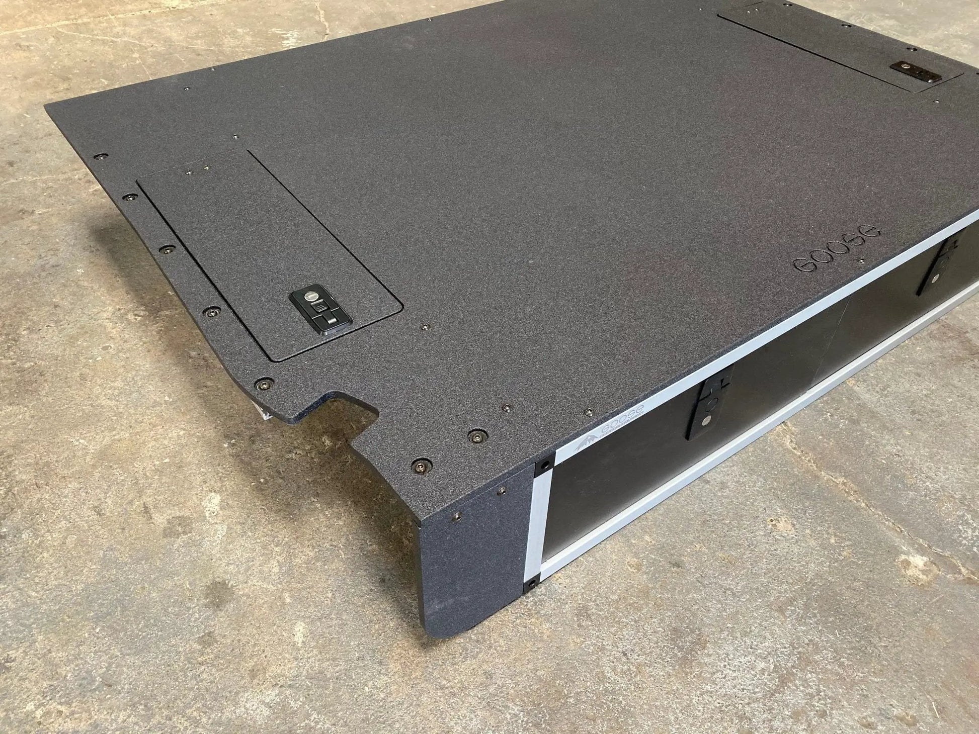 Toyota Land Cruiser 2008-2021 200 Series - Side x Side Drawer Module with Fitted Top Plate by Goose Gear