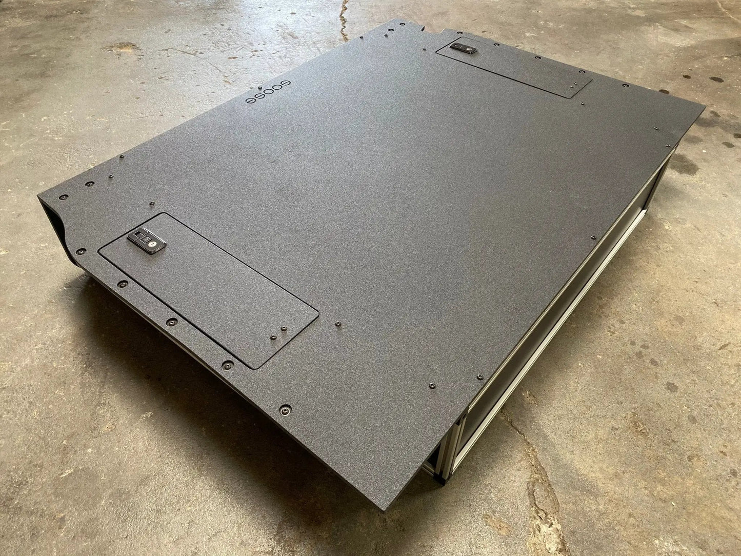 Toyota Land Cruiser 2008-2021 200 Series - Side x Side Drawer Module with Fitted Top Plate by Goose Gear