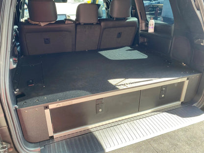 Toyota Land Cruiser 2008-2021 200 Series - Side x Side Drawer Module with Fitted Top Plate by Goose Gear