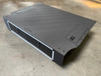 Toyota Land Cruiser 2008-2021 200 Series - Side x Side Drawer Module with Fitted Top Plate by Goose Gear
