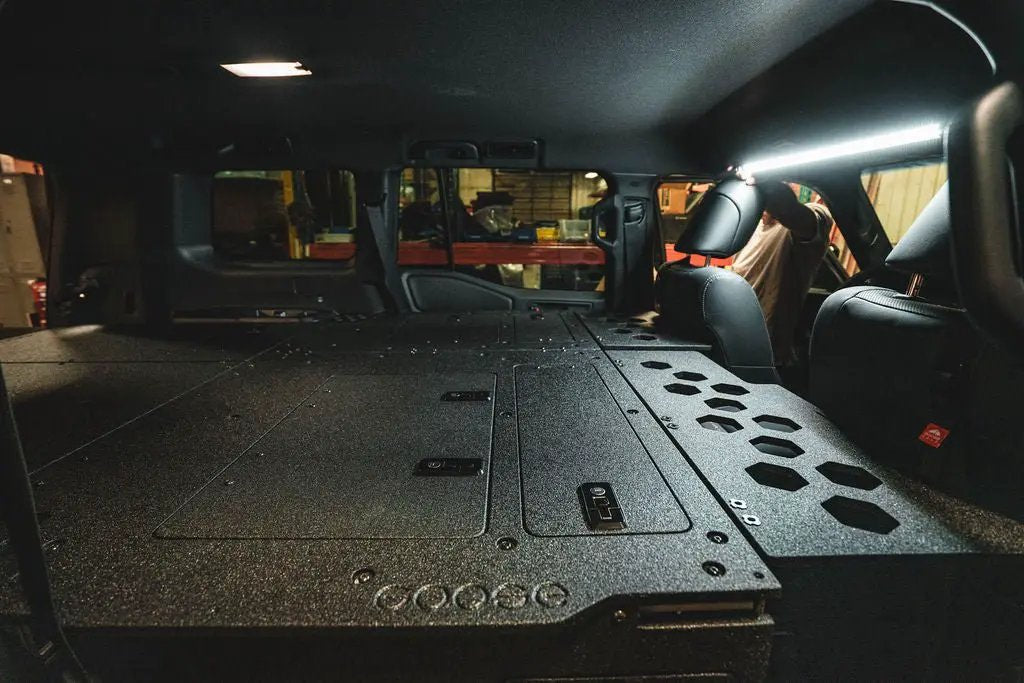 Toyota - Land Cruiser - 2024-Present - LC250 - Explore Series - Seat Delete Plate System - Second Row - Module Based by Goose Gear