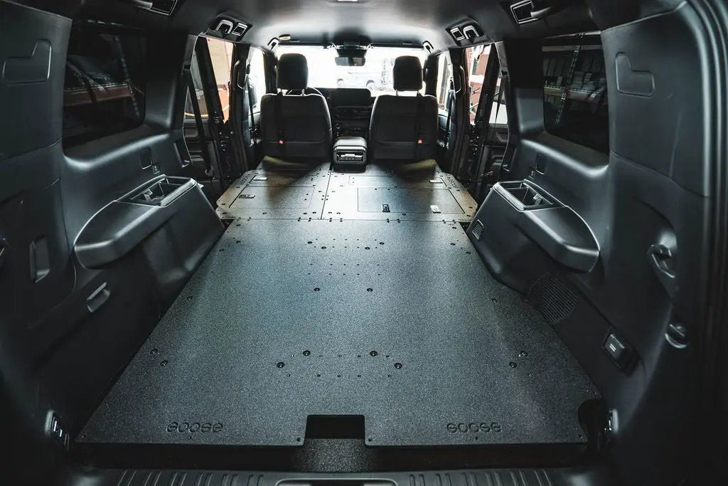 Toyota - Land Cruiser - 2024-Present - LC250 - Explore Series - Seat Delete Plate System - Second Row - Plate Based by Goose Gear