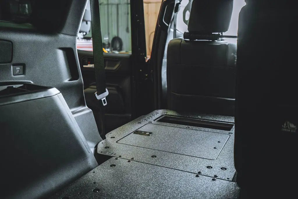 Toyota - Land Cruiser - 2024-Present - LC250 - Explore Series - Seat Delete Plate System - Second Row - Plate Based by Goose Gear