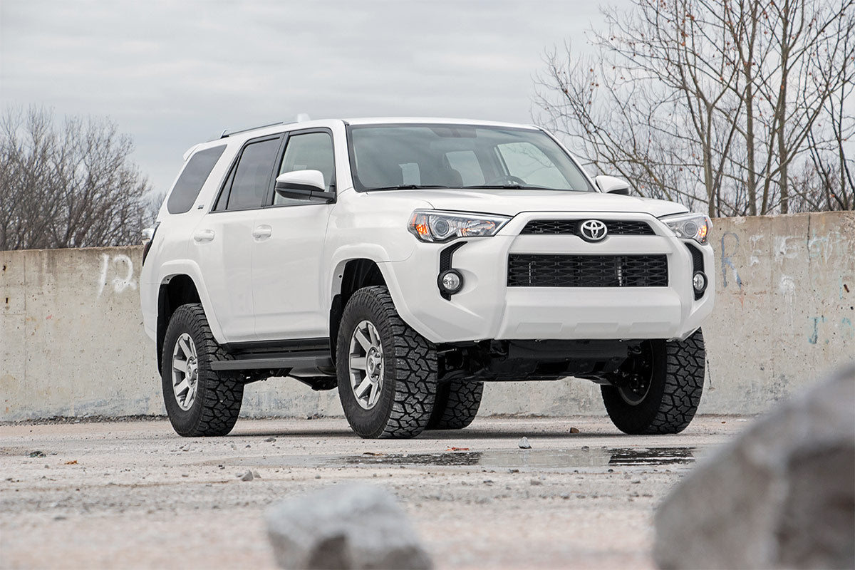 Rough Country 3 Inch Lift Kit | Upper Control Arms | RR Coils | Vertex/V2 Struts | Toyota 4Runner (10-24)