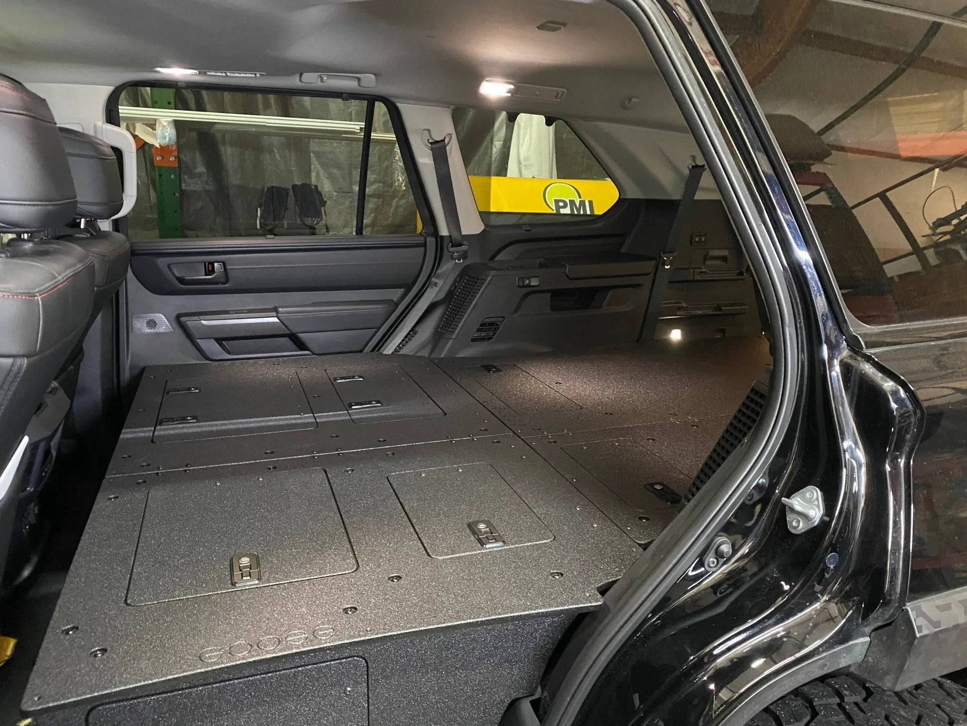 Toyota - Sequoia - 2023-Present - 3rd Gen - Explore Series - Seat Delete Plate System - Second Row with Captain's Chairs by Goose Gear