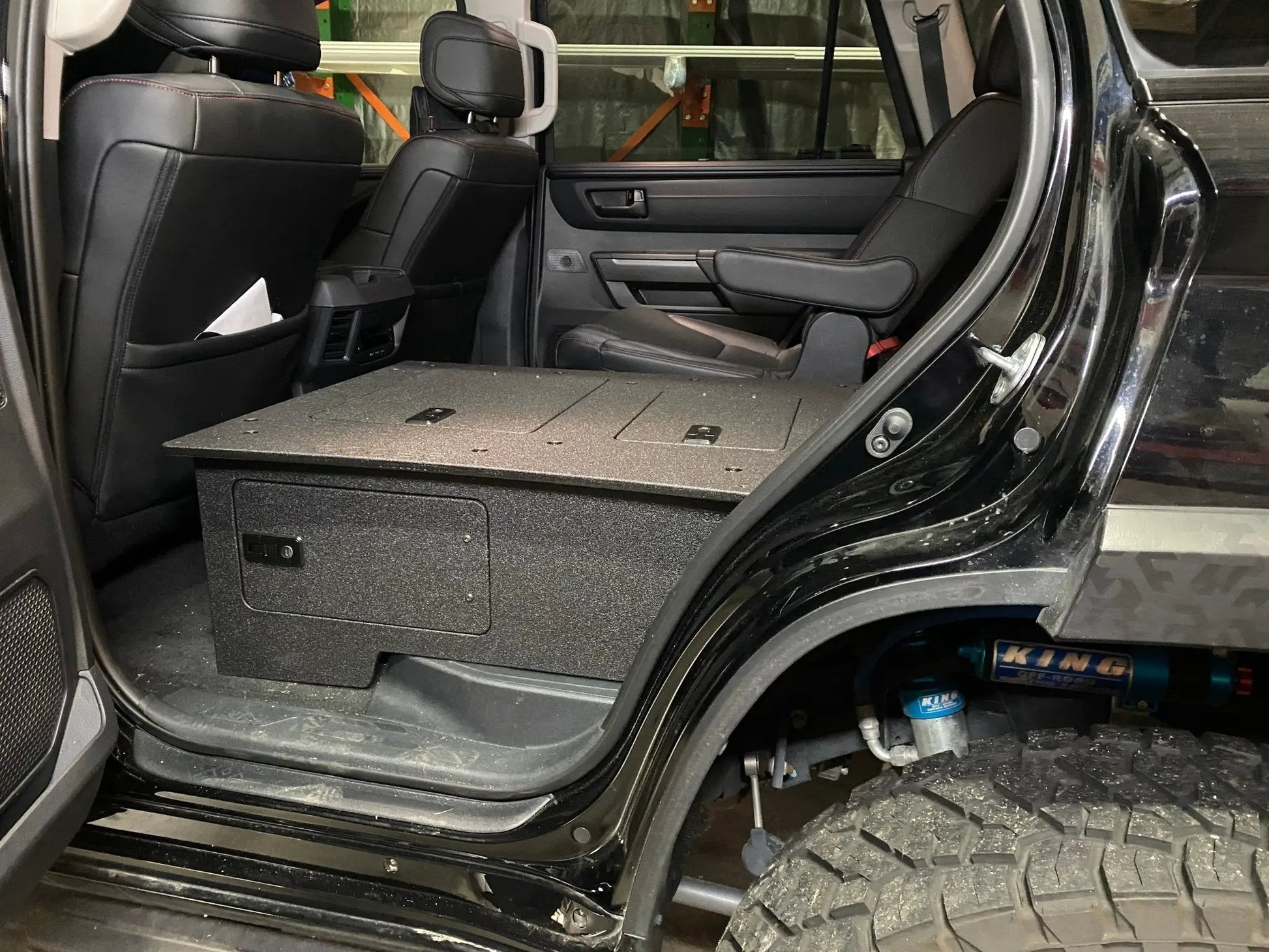 Toyota - Sequoia - 2023-Present - 3rd Gen - Explore Series - Seat Delete Plate System - Second Row with Captain's Chairs by Goose Gear