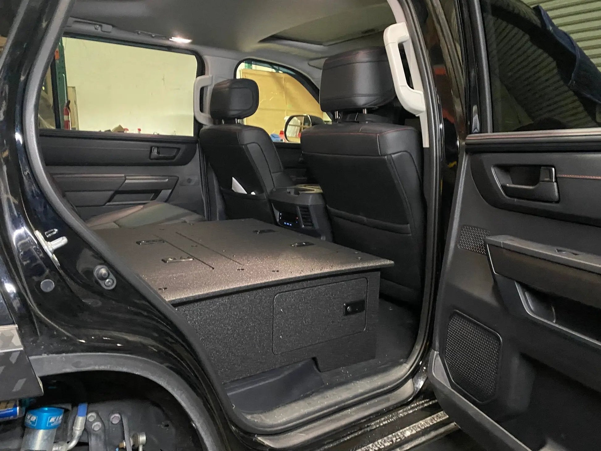 Toyota - Sequoia - 2023-Present - 3rd Gen - Explore Series - Seat Delete Plate System - Second Row with Captain's Chairs by Goose Gear