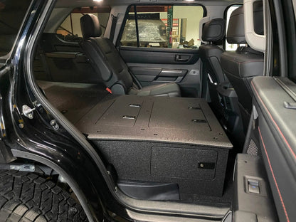 Toyota - Sequoia - 2023-Present - 3rd Gen - Explore Series - Seat Delete Plate System - Second Row with Captain's Chairs by Goose Gear