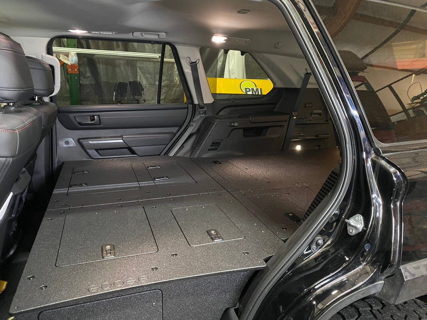 Toyota - Sequoia - 2023-Present - 3rd Gen - Explore Series - Seat Delete Plate System - Stealth Sleep Package by Goose Gear